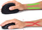 Ewent EW3158 - Draadloze Ergonomische Muis - 5 knoppen 1600 DPI