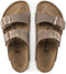 Birkenstock Arizona - Heren Slides - Smalle pasvorm - Donkerbruin - Maat 45