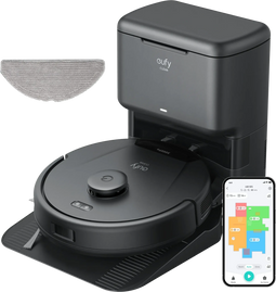 eufy L60 - Hybride Robotstofzuiger - Zelf-leegstation 60 dagen - 5000 Pa zuigkracht