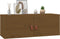 vidaXL - Wandkast - 80x30x30 - cm - massief - grenenhout - honingbruin