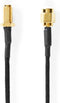Nedis CSGL02020BK05 - SMA-antennekabel - 50cm - Zwart