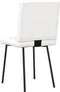 vidaXL - Eetkamerstoelen - 2 - st - kunstleer - wit