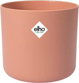 Elho B.for Soft Rond 14 - Bloempot voor Binnen - 100% gerecycled plastic - Ø 13.8 x H 12.5 cm - Delicaat roze