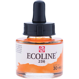Talens - Ecoline waterverf flacon van 30 ml, lichtoranje