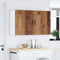 vidaXL - Keukenwandkasten - 2 - st - Porto - bewerkt - hout - oud - houtkleurig