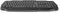 Nedis GKBD100 - Toetsenbord Qwertz DE - Verlichting LED - Zwart