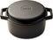 Tasman Dutch Oven en Grill - Gerecycled Gietijzer - Grilldeksel - Ø29 cm - Zwart