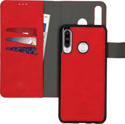 iMoshion Hoesje Geschikt voor Huawei P30 Lite Hoesje Met Pasjeshouder - iMoshion Uitneembare 2-in-1 Luxe Bookcase - Rood