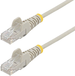StarTech.com - Dunne CAT6 Ethernet Kabel - 5m Snagless 100W PoE UTP LSZH 28AWG Grijs