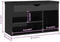 vidaXL Schoenenbank - 80x30x47 cm - Hoogglans zwart - Hout met kussen