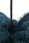 Light & Living Hanglamp Feather - Ø80cm - Blauw