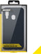 Accezz Liquid Silicone Backcover - Samsung Galaxy A40 - Krasbestendig Schokbestendig - Zwart