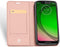 Dux Ducis Premium Book Case Motorola Moto G7 Play Hoesje Roze