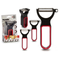 Arte Regal Dunschiller 11,8 Cm Staal Zwart/rood 3 Stuks
