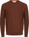 SELECTED HOMME SLHMESA LS KNIT CREW NECK B - Heren Trui - Maat M - Katoen/Wol