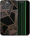 iMoshion Hoesje Geschikt voor iPhone 15 Pro Max Hoesje Siliconen - iMoshion Design hoesje - Zwart / Black Graphic