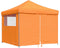 vidaXL - Partytent - inklapbaar - pop-up - met - 4 - zijwanden - oranje