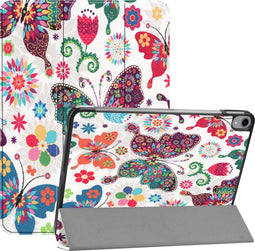 3-Vouw sleepcover hoes - Geschikt voor iPad Pro 11 inch (2020) - Vlinders
