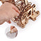 iDventure Marble Run Dragon - Bouwpakket Knikkerbaan - 260 Onderdelen en 15 Metalen Knikkers - Hout