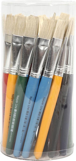 Kwasten voor Kinderen, b: 15 mm, 30 stuks