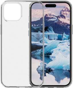 Dbramante1928 Iceland Pro - Soft case - 100% gerecycled plastic - Getest op vallen tot 2 meter - Transparant