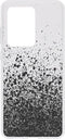 Hoesje Siliconen Geschikt voor Samsung Galaxy S20 Ultra - Design Backcover siliconen - Meerkleurig / Splatter Black