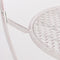 Mica Decorations Provence Inklapbare Bistrostoel - L53 x B40,5 x H90,5 cm - Wit