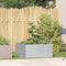 vidaXL - Plantenbak - 80x80x40 - cm - gegalvaniseerd - staal