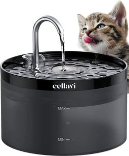 Cellavi Drinkfontein - Waterfontein voor Honden en Katten - Fluisterstil - 2L (1 stuk)