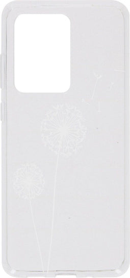 Hoesje Siliconen Geschikt voor Samsung Galaxy S20 Ultra - Design Backcover siliconen - Meerkleurig / Paardenbloem