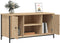 vidaXL - Tv-meubel - 100x40x50 - cm - bewerkt - hout - sonoma - eikenkleurig