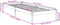 vidaXL - Bedframe - extra - lang - zonder - matras - grenenhout - wit - 90x210 - cm