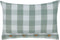 TAMNINE - Sierkussen - Mintgroen - 40 x 60 cm - Polyester