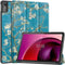 imoshion Tablet Hoes - Geschikt voor Lenovo Tab M10 5G - Design Trifold Bookcase - Green Plant