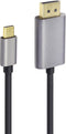 Renkforce RF-4600984 - USB-C naar DisplayPort Adapterkabel - 8K bij 60 Hz - Zwart