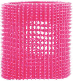 Haarrollen Eurostil Roze 65 mm (4 uds)