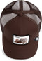 Goorin Bros Prick - Trucker Cap - Geborduurde cactus met tekst - Bruin
