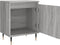 vidaXL - Nachtkastjes - 2 - st - 40x30x50 - cm - bewerkt - hout - grijs - sonoma - eiken