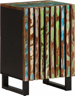 vidaXL - Badkamerkast - 38x34x58 - cm - massief - acaciahout