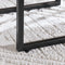 SoBuy FBT42-N - Set van 2 bijzettafels - Max. 20KG - 50 x 50 x 50 cm - Houtkleur (2 stuks)