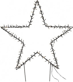 Luca Lighting Ster 150 LED Kerstverlichting - 90x102 cm - Klassiek Wit