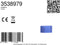 Light & Living - kap - Paradox - blauw - textiel - E27 - 3538979
