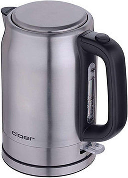Cloer 4529 - Waterkoker - Draadloos 360° centraal contact - Roestvrijstaal (1 stuk)