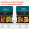 Cosori Twin Fry XXL - Heteluchtfriteuse 10 liter - Dual Blaze Technologie - 6 Programma's