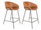Zuiver Feston Barkruk 76 cm Bruin - Set van 2