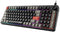 MSI Forge GK110 - Toetsenbord - Membraan - RGB-verlichting - Qwerty US