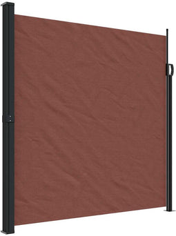 vidaXL - Windscherm - uittrekbaar - 200x600 - cm - bruin