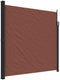 vidaXL - Windscherm - uittrekbaar - 200x600 - cm - bruin