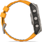 Garmin fenix 8 - Smartwatch - Titanium body Sapphire Glass 51mm - Grijs Oranje