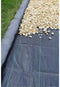 Nature - Gronddoek - 4,2 x 5m - 100 g/m² - zwart - anti-worteldoek